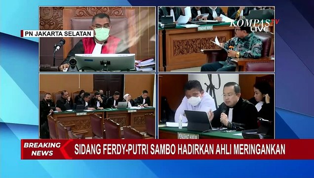 Ahli Pidana Pihak Sambo Paparkan Makna Sengaja dan Direncanakan dalam Tindak Pidana Pembunuhan