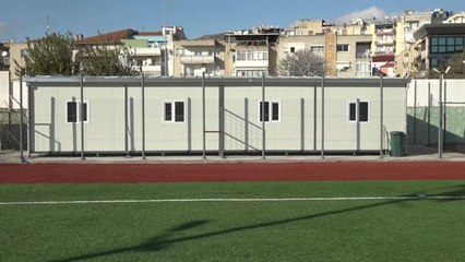 Bornova Şehir Stadı'nın Soyunma Odaları Yenilendi