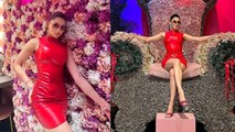 Urvashi Rautela Red Dress Look Viral, लगी बेहद खूबसूरत | Boldsky *Entertainment
