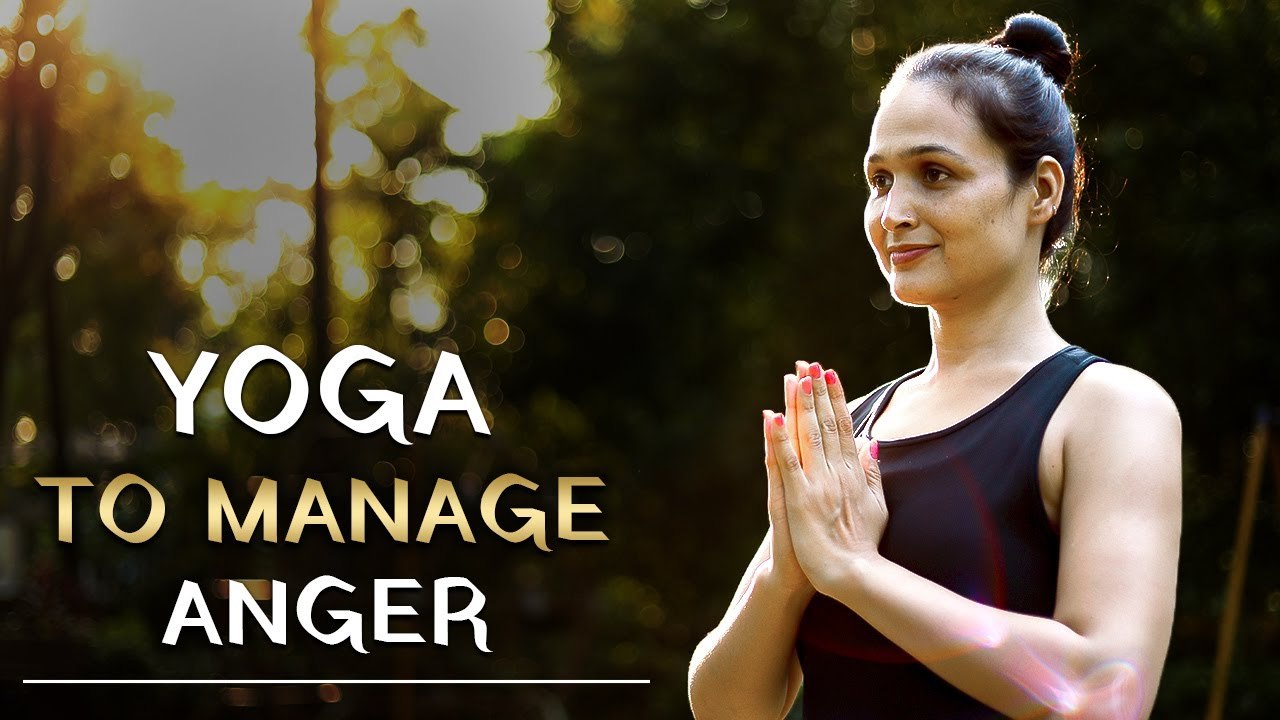 3 Easy Yoga Asanas To Manage Anger | Calming Yoga To Release Anger | Anger Management | YogFit
