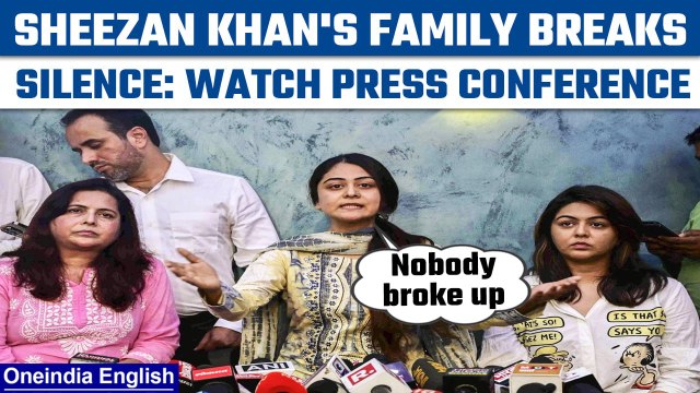 Tunisha case: Sheezan Khan's family including sisters, his lawyer speak to reporters | Oneindia News