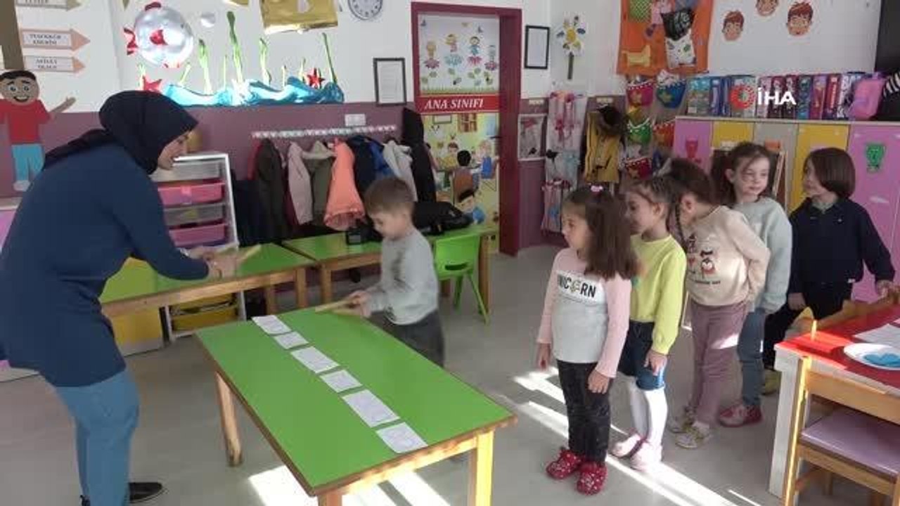 Ritim ve müzikle miniklere matematik sevgisi aşılanıyor
