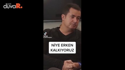 Acun Ilıcalı'dan 'mesai' çıkışı: 10:30'da başlamalı, insanlar uyusun