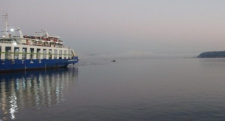 Çanakkale’de boğaz trafiğine ‘sis’ engeli