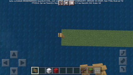 I made a Bahrain flag in Minecraft