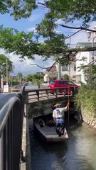 Stunt on #Boat wao, please don't try ever