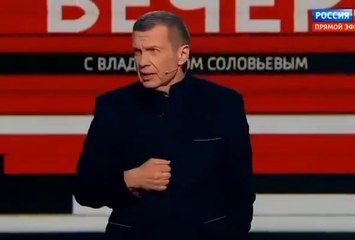 Пропагандонист Соловьев уже прямо призывает россиян умирать