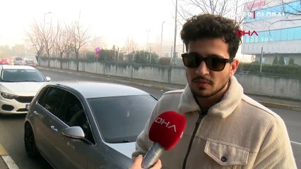 Taksici takip ettiği otomobil sürücüsüne böyle saldırdı!