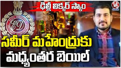 Trail Court Granted Interim Bail To Sameer Mahendru , Arun Pillai On Delhi Liquor Scam Case _V6 News (1)