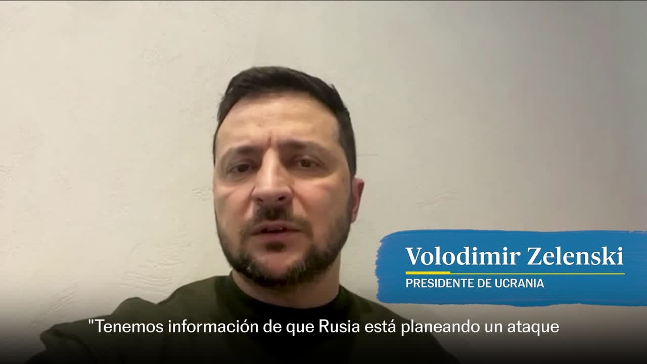 Zelenski: "Tenemos información de que Rusia está planeando un ataque prolongado utilizando aviones no tripulados Shahed".