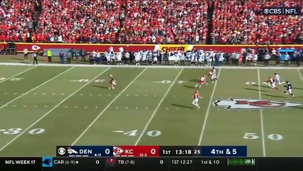 Denver Broncos vs. Kansas City Chiefs Full Highlights 1st QTR - NFL Week 17, 2022