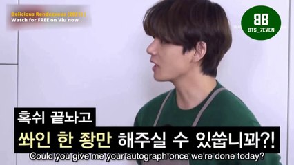 When BTS asks you for your autograph