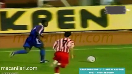 Trabzonspor 2-2 Antalyaspor [HD] 30.08.1997 - 1997-1998 Turkish 1st League Matchday 4