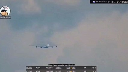Incredible UFO caught on camera approaching commercial airliner in Brazil!