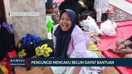 Pengungsi Banjir Mengaku Belum Dapat Bantuan