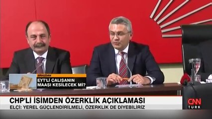 CHP’li isimden özerklik açıklaması
