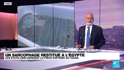 Un sarcophage restitué à l'Égypte : les États-Unis rendent la pièce exposée au Texas