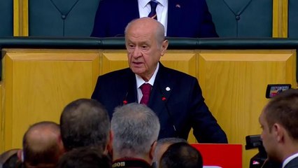 Bahçeli: Dillerini Tüfek Yaparak Ha Bire Nefret ve Nifak Kusan Hayasızlara 2023'ün Hedeflerini Kirlettirmeyeceğiz, Üç Hilali de Yargılatmayacağız