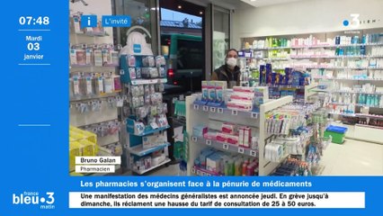 Pénurie de médicaments : "Ça ne s'arrange pas", s'alarment les pharmaciens des Pyrénées-Orientales