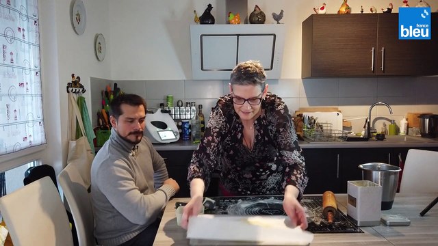 Recette de Galette des Rois avec Brigitte Moog 6/7