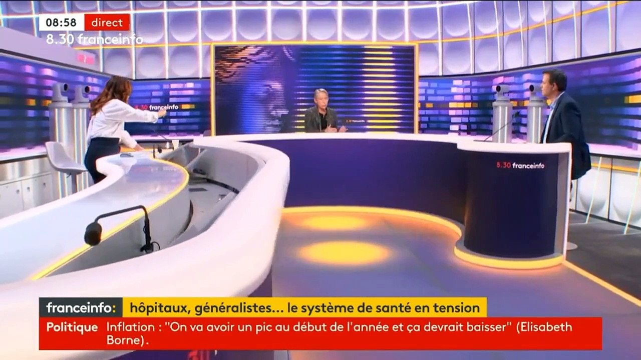 La grève des médecins libéraux, entamée pendant les fêtes et qui se poursuit cette semaine, "n’est vraiment pas responsable", déclare Elisabeth Borne - VIDEO