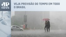 Risco de chuva forte em todas as Regiões do Brasil