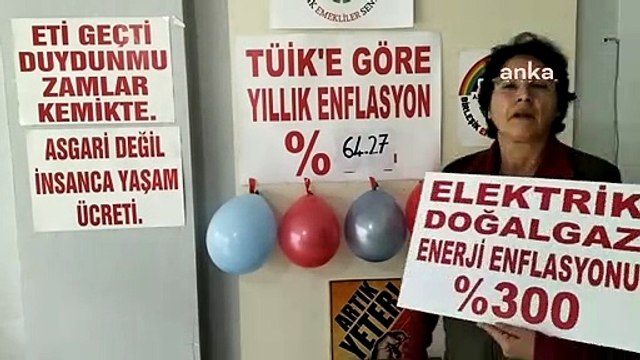 Birleşik Emekliler Sendikası: TÜİK’in sahte verilerine göre değil, gerçek çarşı-pazar enflasyonuna göre artış istiyoruz, en düşük emekli aylığı 11 bin 500 lira olmalı