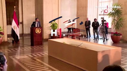 ABD, kaçırılan antik Yeşil Tabut'u Mısır'a iade etti