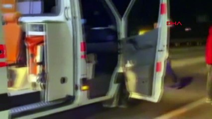 Araçla çarpışan motosiklet, ikiye bölündü: 1 ölü