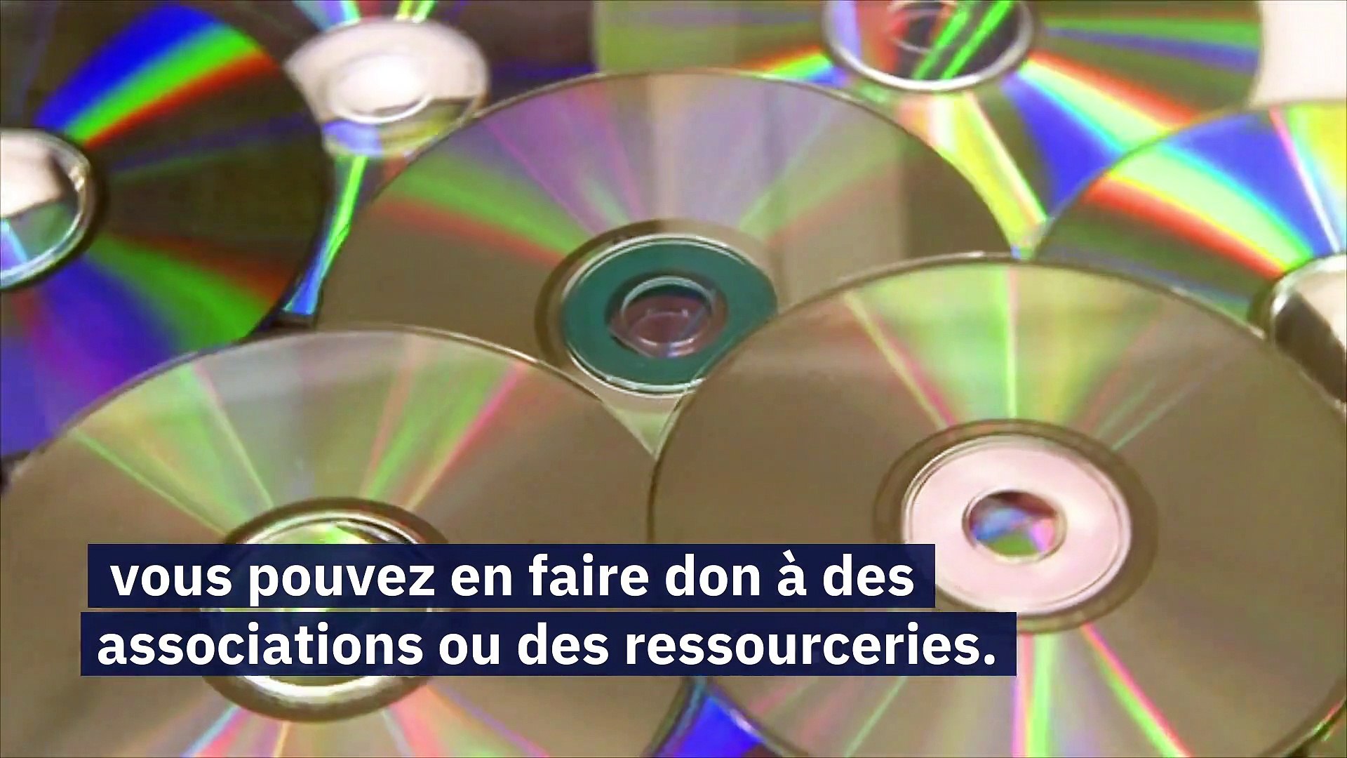 Comment recycler ses vieux CD et DVD ? - Vidéo Dailymotion