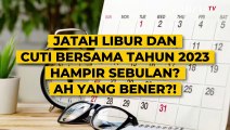 Total Jatah Libur dan Cuti Bersama Tahun 2023 Capai 24 Hari