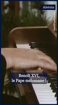 Benoît XVI, un pape mélomane et un musicien averti
