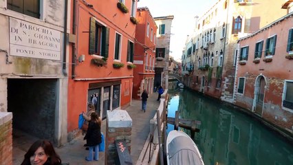 Venice, Italy Walking Tour Arsenale to City Centre.