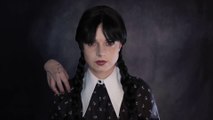 MAQUILLAJE MERLINA ADDAMS - Wednesday Addams Make up Tutorial