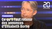 Retraite, assurance chômage, inflation... ce qu'il faut retenir des annonces d'Élisabeth Borne sur Franceinfo