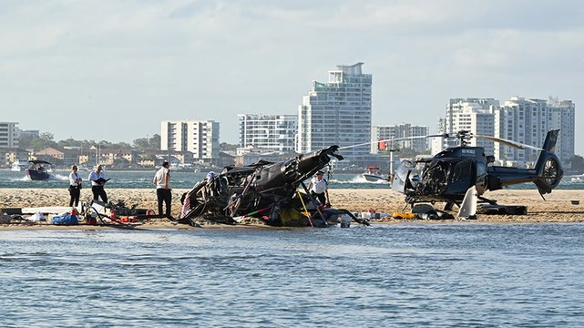 Australia helicopter crash: British newlyweds among four killed in mid-air incident
