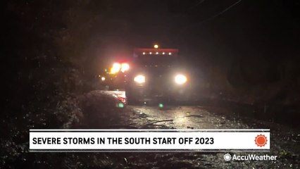 Severe storms in the south start 2023