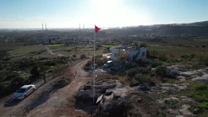 Arpatepe'deki siper ve mevziler restore edildi