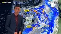 Met Office Afternoon Weather Forecast 03/01/23 - Wetter but warmer weather