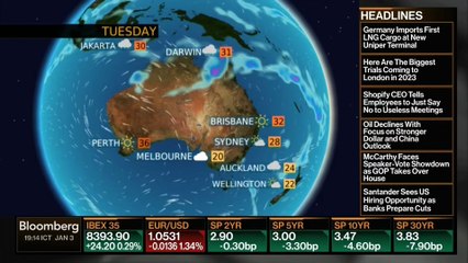Bloomberg Weather - 3 Jan. 2023