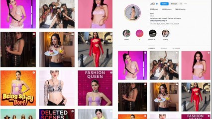 Uorfi Javed 'nailed' another bold look