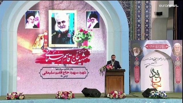 Iran, cerimonie per l'anniversario della morte di Qasem Soleimani