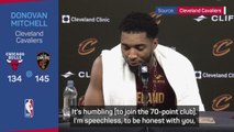 Mitchell 'humbled' after joining NBA's 70-point club
