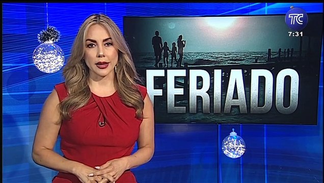 Se registró gran afluencia de turistas en playas de Esmeraldas por Fin de Año