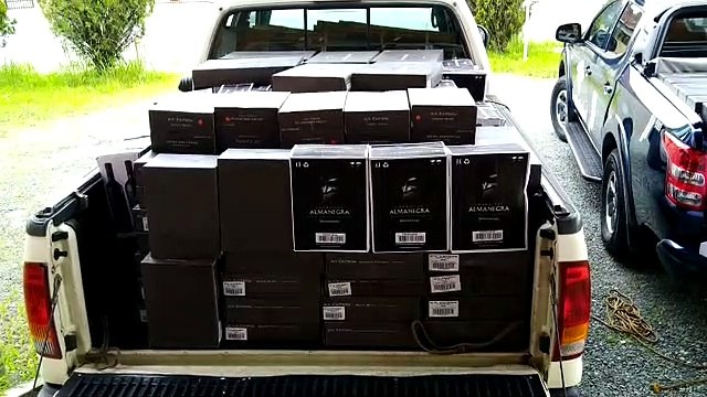 Receita Federal apreende 1,5 mil garrafas de vinhos argentinos em Joinville