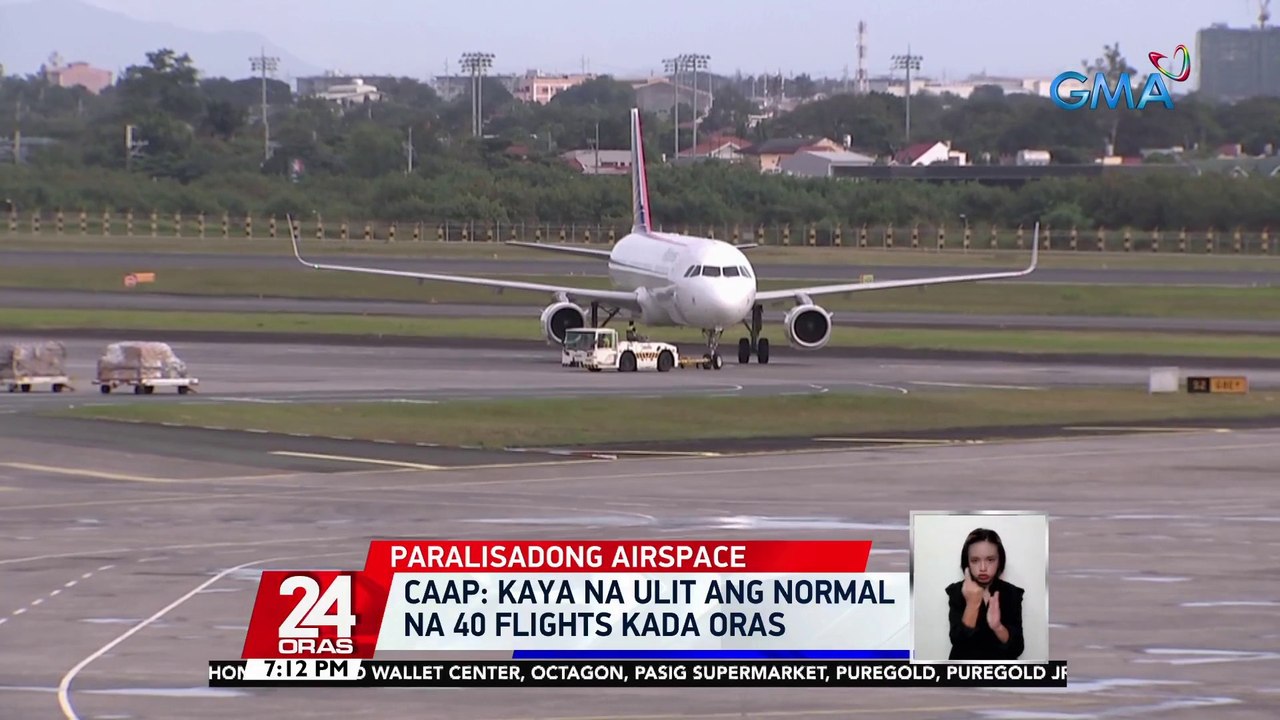 Panukala para imbestigahan ang pagpalya ng air traffic system, inihain sa Senado | 24 Oras