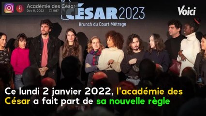 VOICI - César 2023 : cette nouvelle règle importante mise en place par l'académie