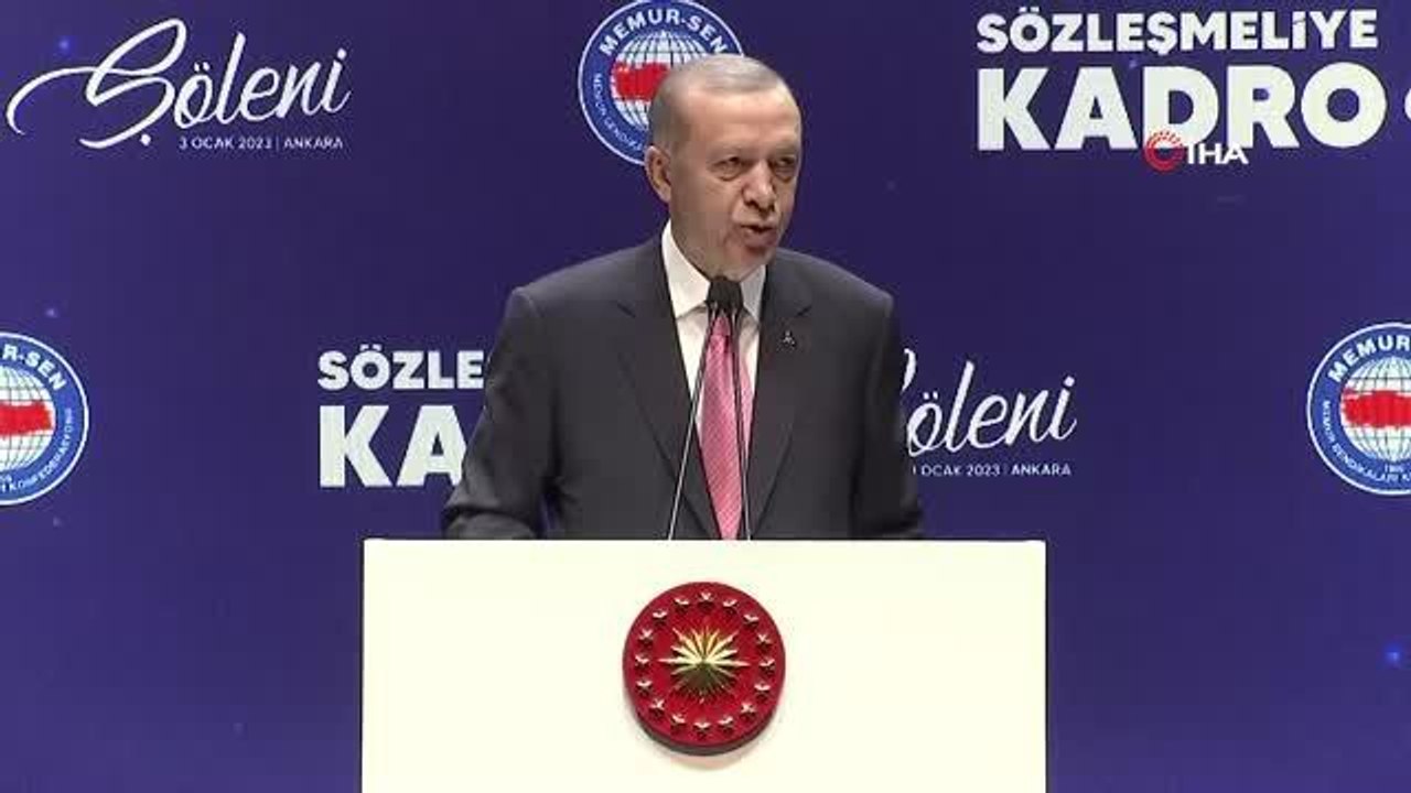 Cumhurbaşkanı Erdoğan: "Büyükşehir belediyelerinde işten çıkarılanlar yasal düzenleme ile işlerine dönecek"