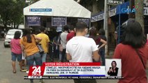 COMELEC: magparehistro na habang maaga pa para sa Barangay at SK Elections; hanggang Jan. 31 puwede | 24 Oras