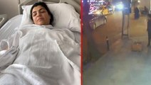 Bağcılar'da feci kaza! Otobüs bekleyen genç kadına çarpan motosikletli kaçtı